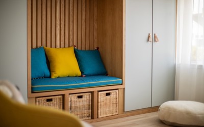 Image of seating and cushion details